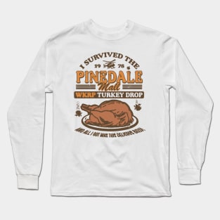 WKRP Turkey Drop Pinedale Long Sleeve T-Shirt